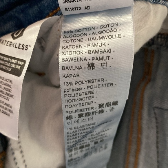 Levi’s‎ Wedgie Straight Jeans Revolve Style Ripped Destroyed Distressed Size 32 - Picture 13 of 14